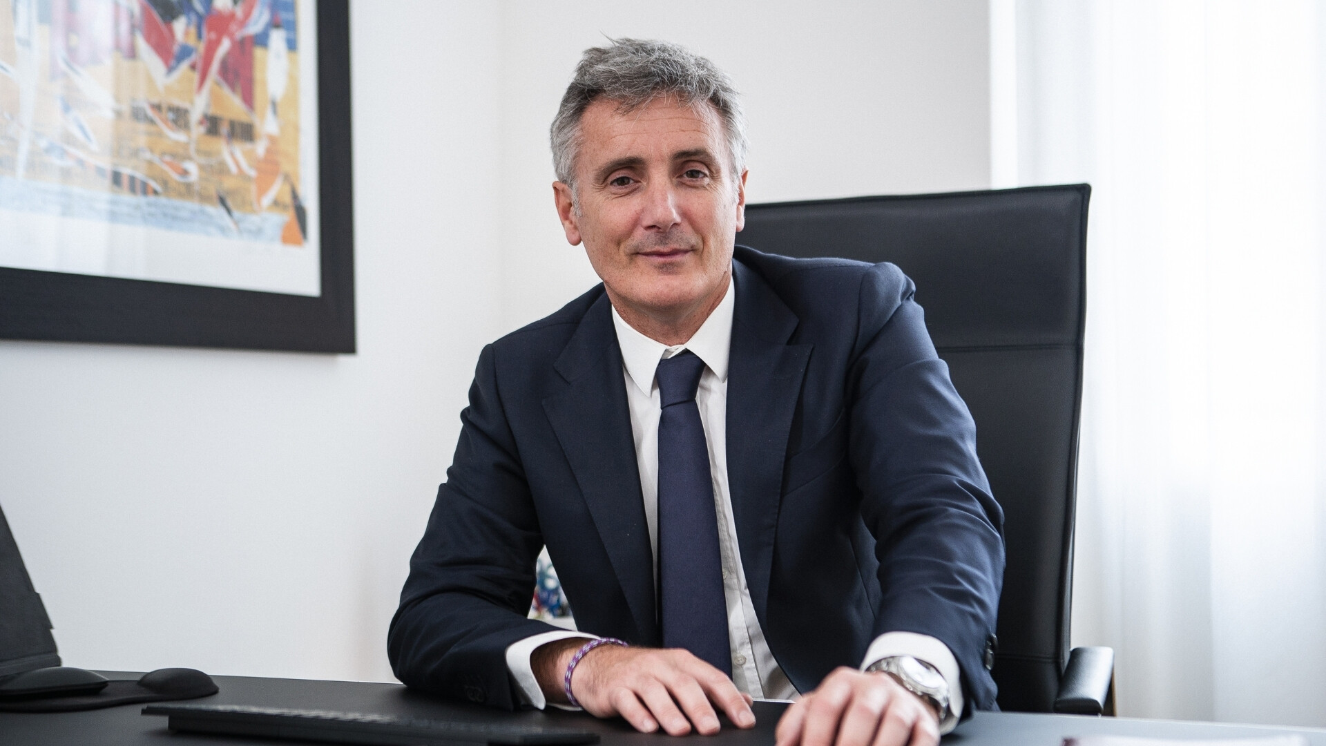 Davide Verdesca, Ceo di SG Company Ritratto di Davide Verdesca, CEO di SG Company, in ambiente professionale